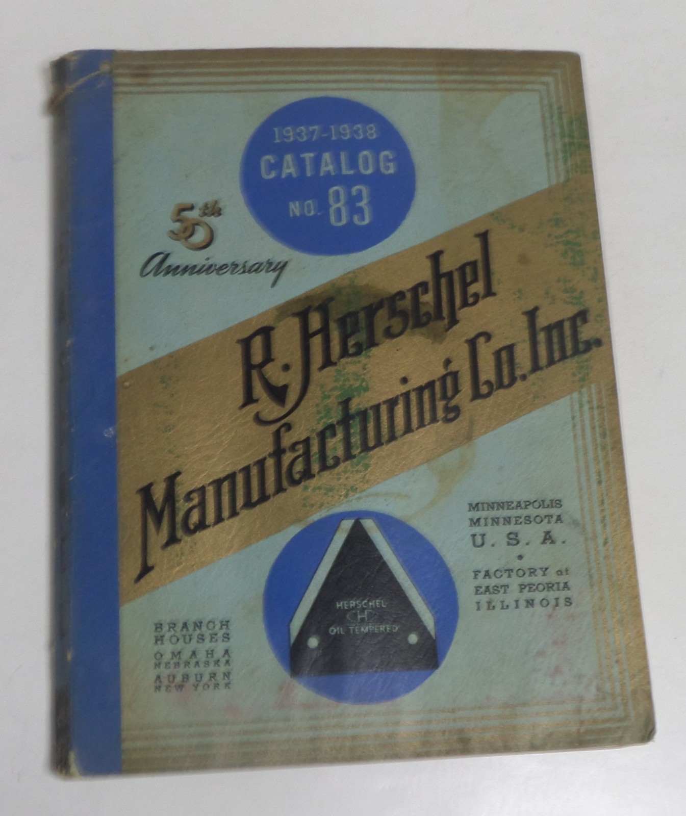 R.Herschel Mfg. Co. Inc. Hardware store catalog 1937-38 farm equipment parts