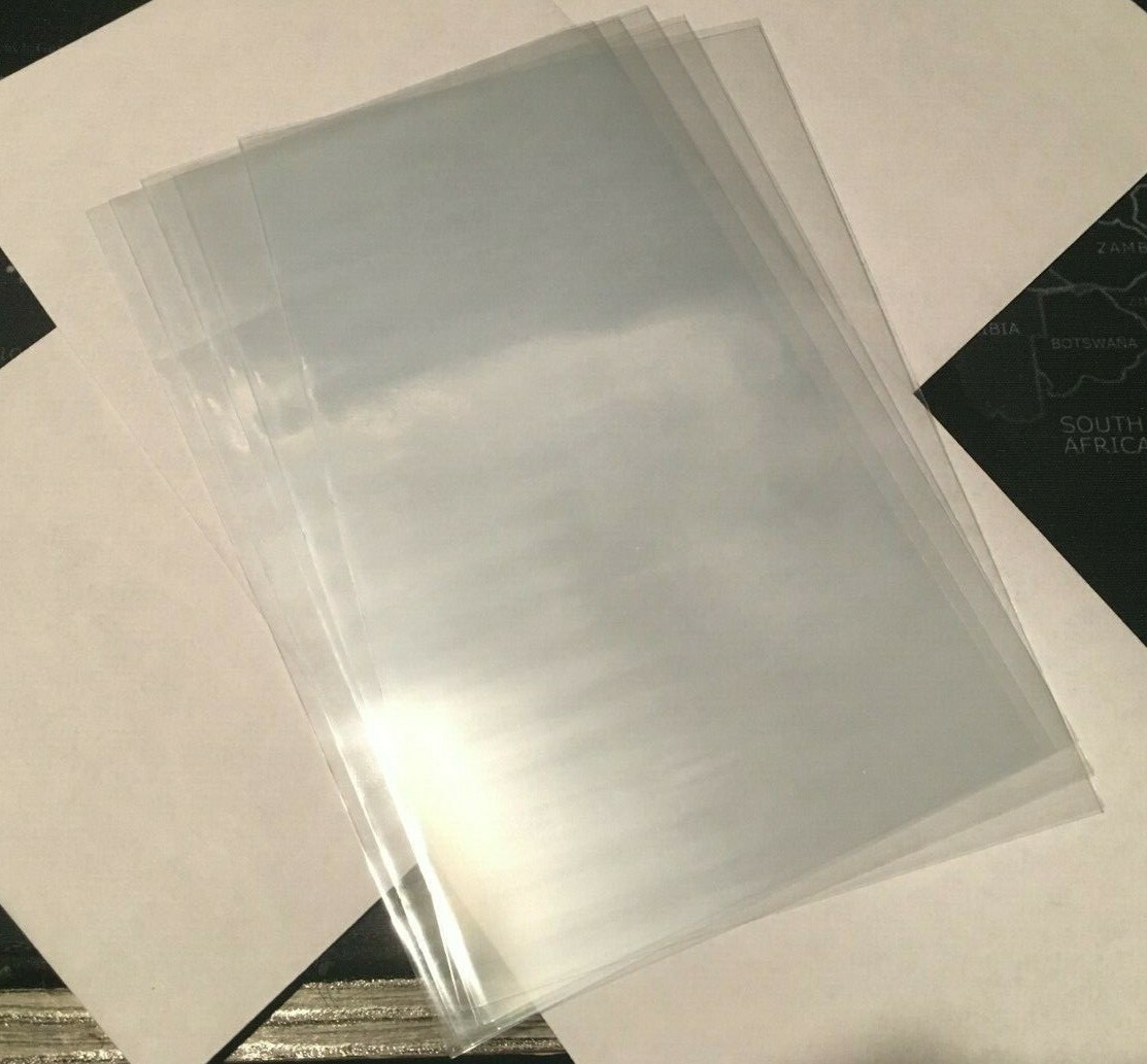 Ultra Pro Postcard Soft Sleeves **5** Sleeves Per Order- Holds 3-1116″ X 5-3/4″