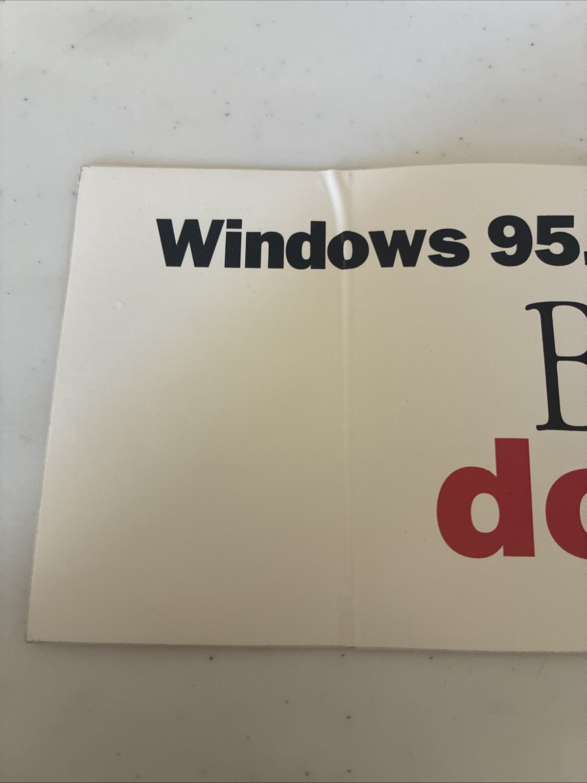 Vintage Apple Computers Bumper Sticker “ Been There Done that “ Windows 95