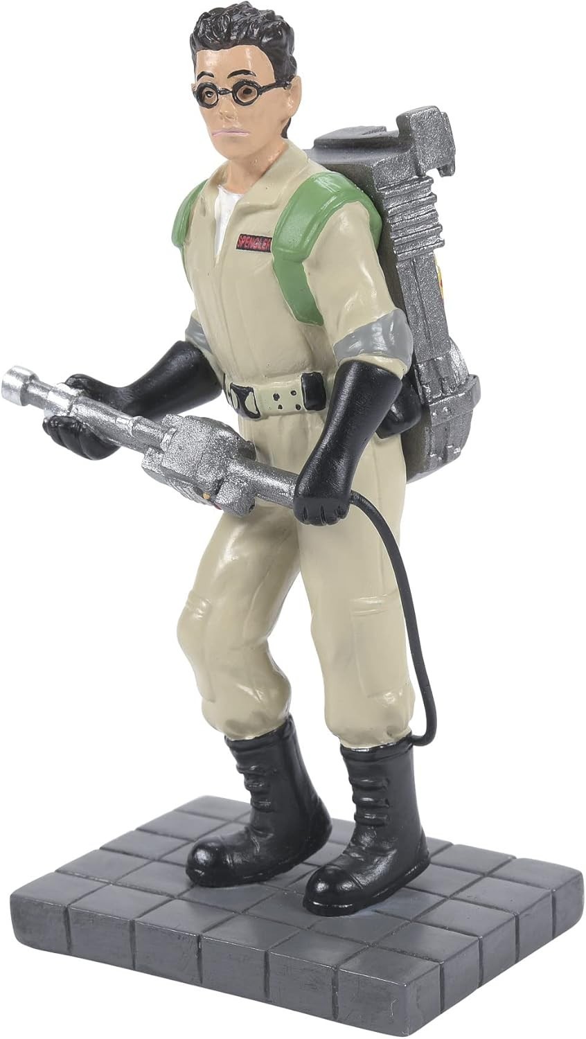 Dept 56 Ghostbusters Village Accessory Dr. Egon Spengler Figurine 6007407 NEW T