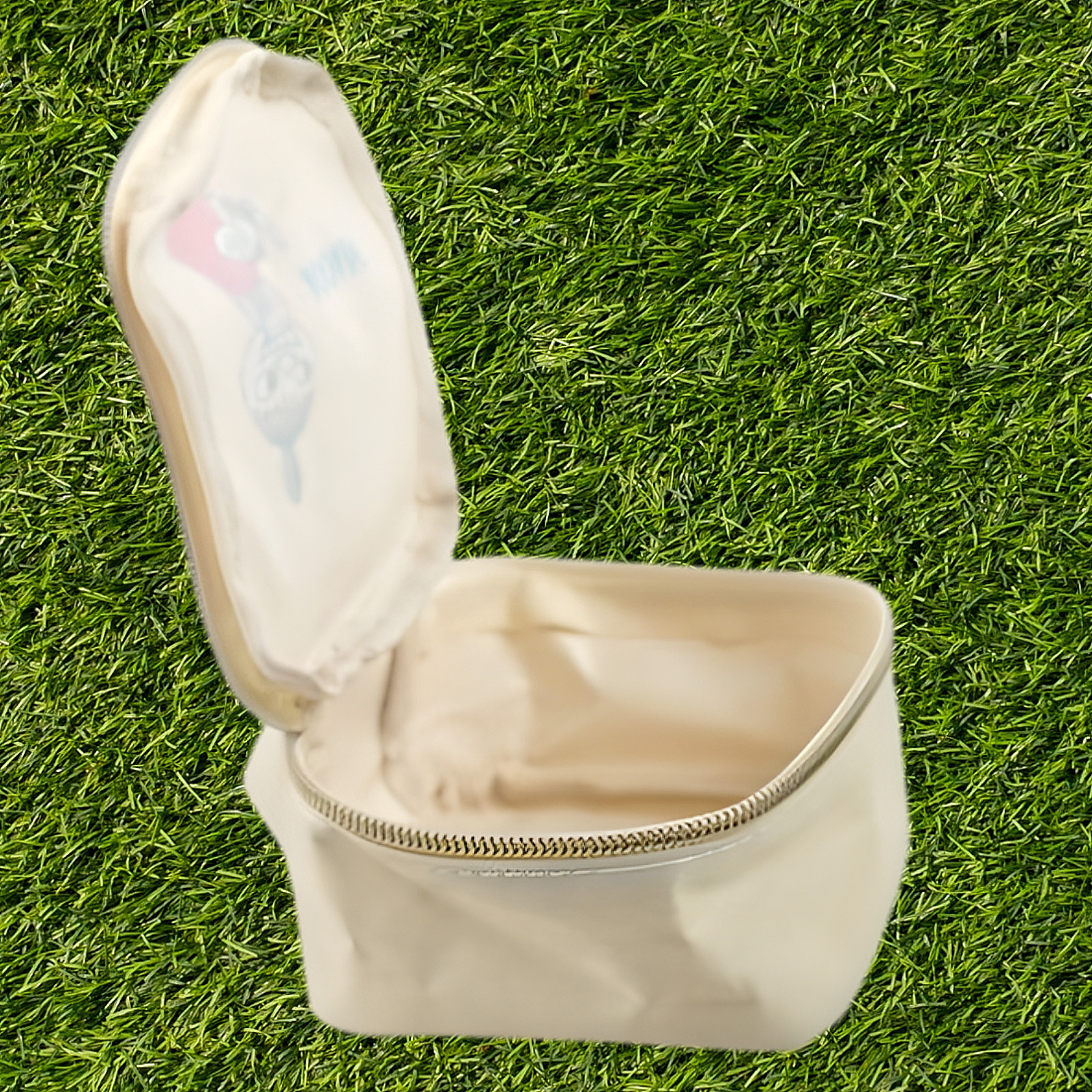 Moomin Characters Cosmetic Pouch Little My Zip-Around Multipurpose Mini Bag Case