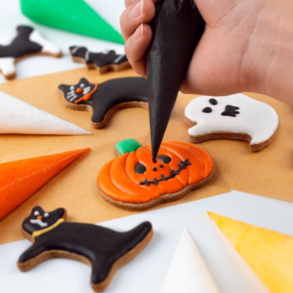 Halloween Cookie Cutters Set – 12 Pieces Stainless Steel 1, Silver