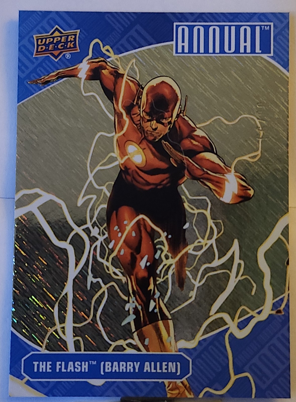 2023-24 UD DC Annual The Flash Barry Allen #78 GOLD LINEARITY /88 (#56/88)