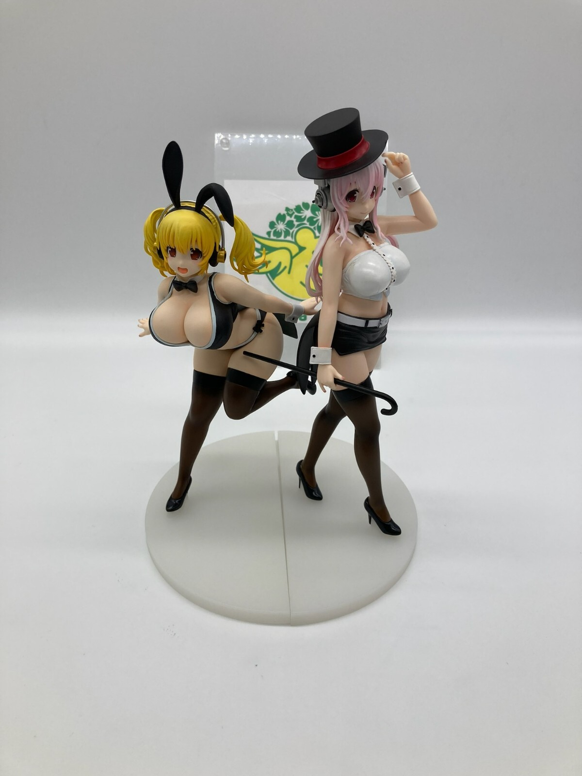 Super Sonico Pochaco Magic Show Magical Figure Doll Set of 2 Taito Prize Toy