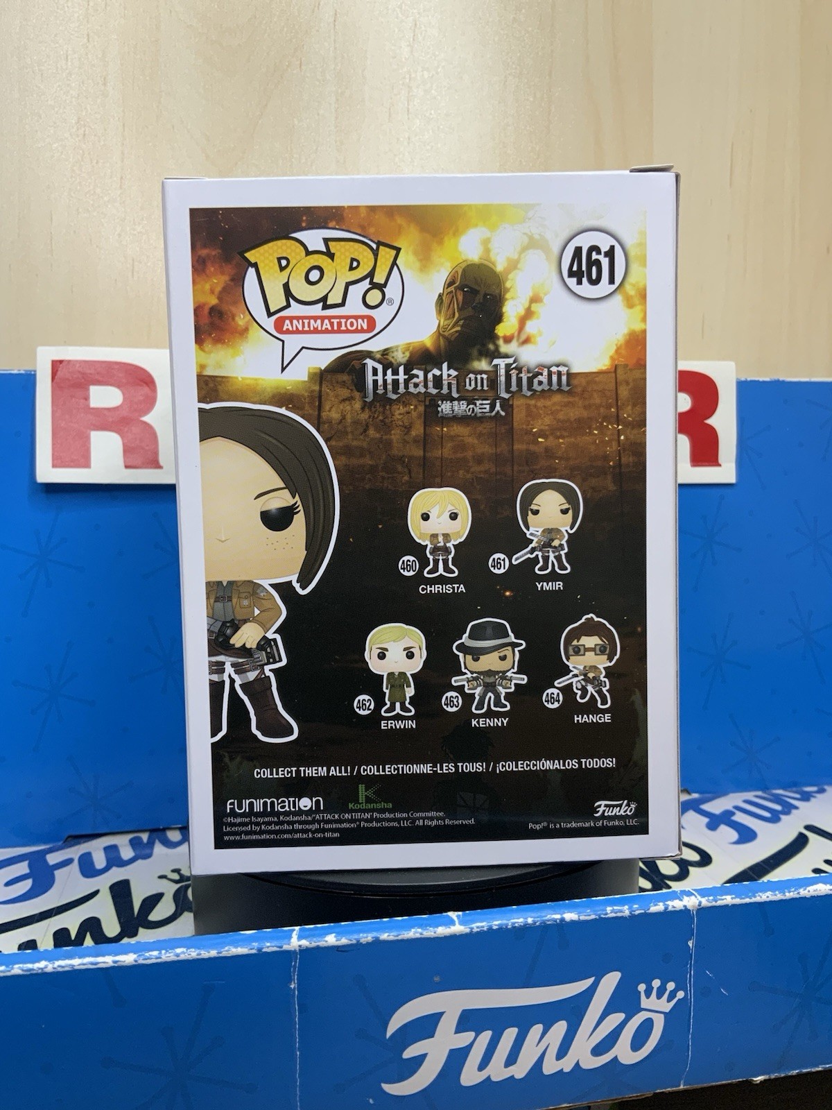 Funko Pop! Animation: Attack on Titan #461 Ymir Vinyl Figure New