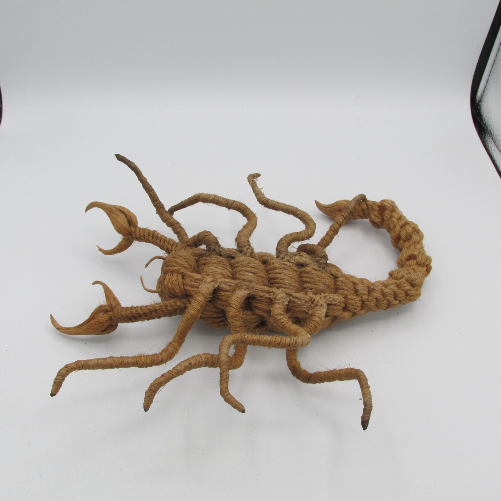Kay Bojesen Jorgen Bloch Danish Mid Century Vintage Jute Woven Rope Scorpion