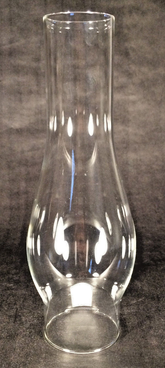 NEW 2 5/8″ X 10″ CLEAR GLASS OIL LAMP CHIMNEY FOR RAYO & C.D. BURNER CH942
