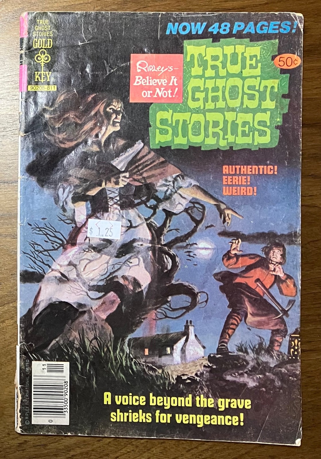 Ripley’s Believe It or Not #83 Gold Key Bronze Age horror sci-fi fantasy g/vg