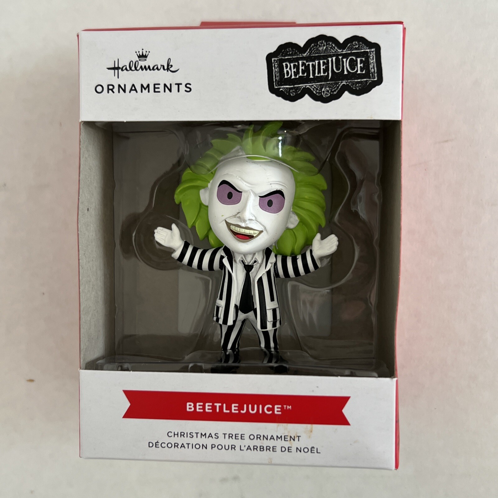 Hallmark BEETLEJUICE CHRISTMAS ORNAMENT 2024