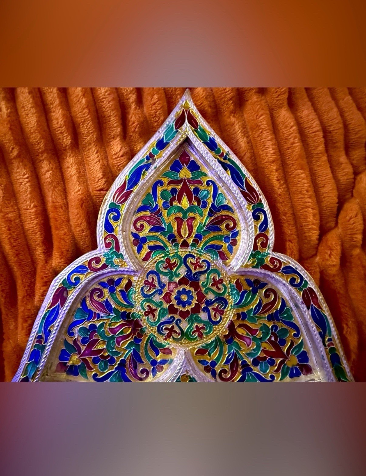 Meenakari Artisan Hand Crafted Home Decor One of a Kind
