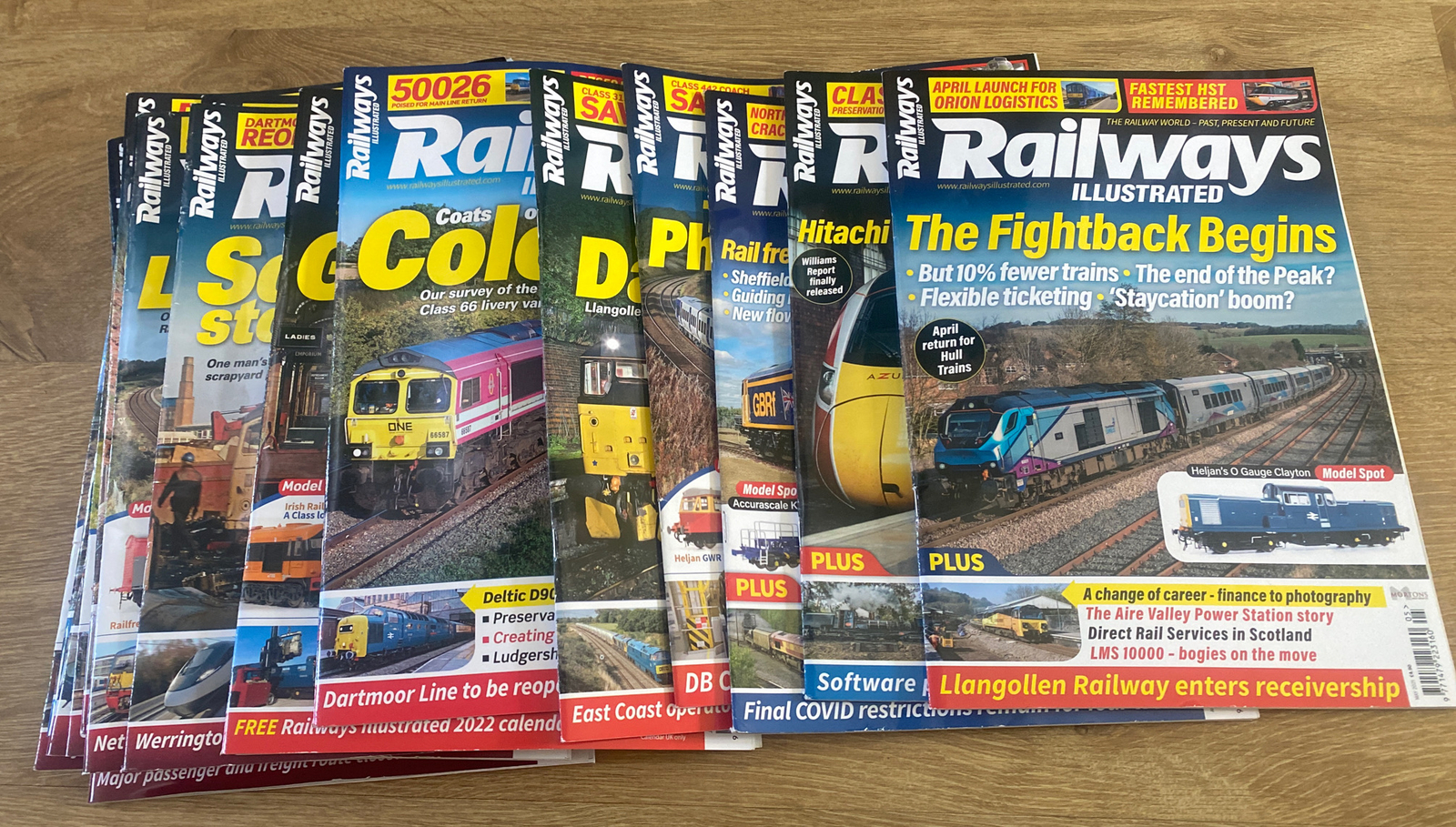 Railways Illustrated – Select Issue From Drop Down List – Updated 13/7/26