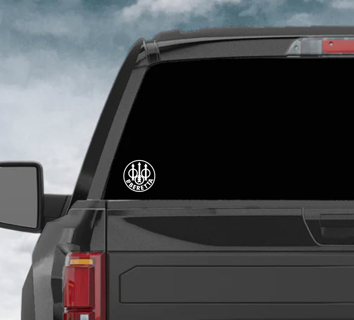 Beretta Transfer sticker 3.75 inch – white new