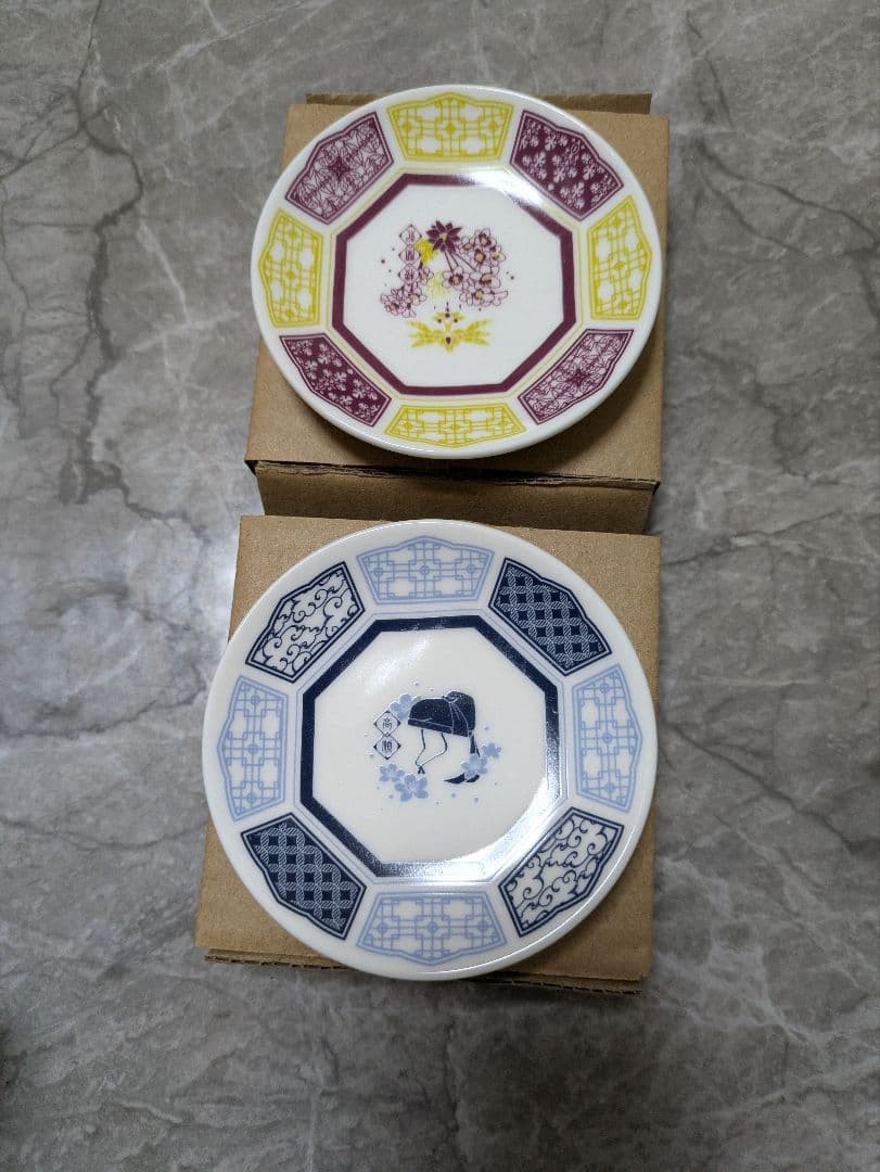 Bandai Spirits The Apothecary Diaries G Prize Plate Set of 2 Ceramic NIB