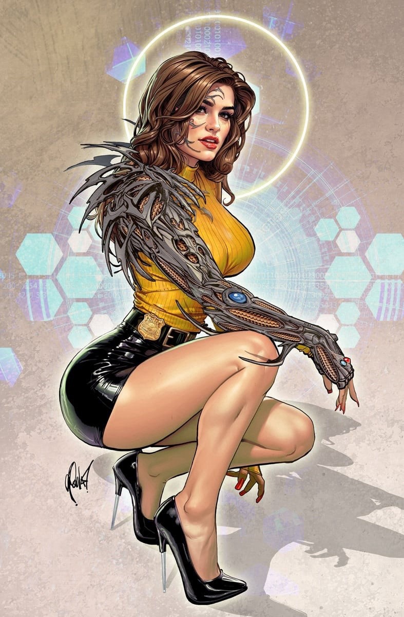 🔥 WITCHBLADE #20 CEDRIC POULAT 616 COMICS Virgin FOIL Variant C LTD 500