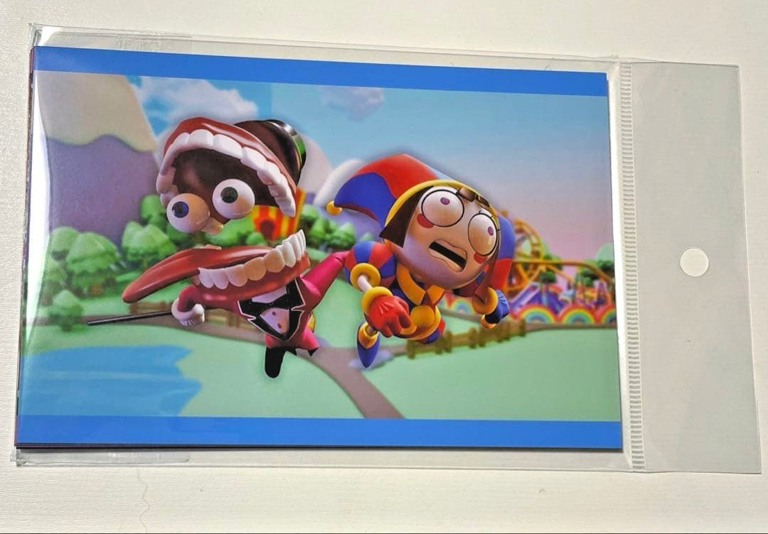 The Amazing Digital Circus Postcard Set of 8 from Japan