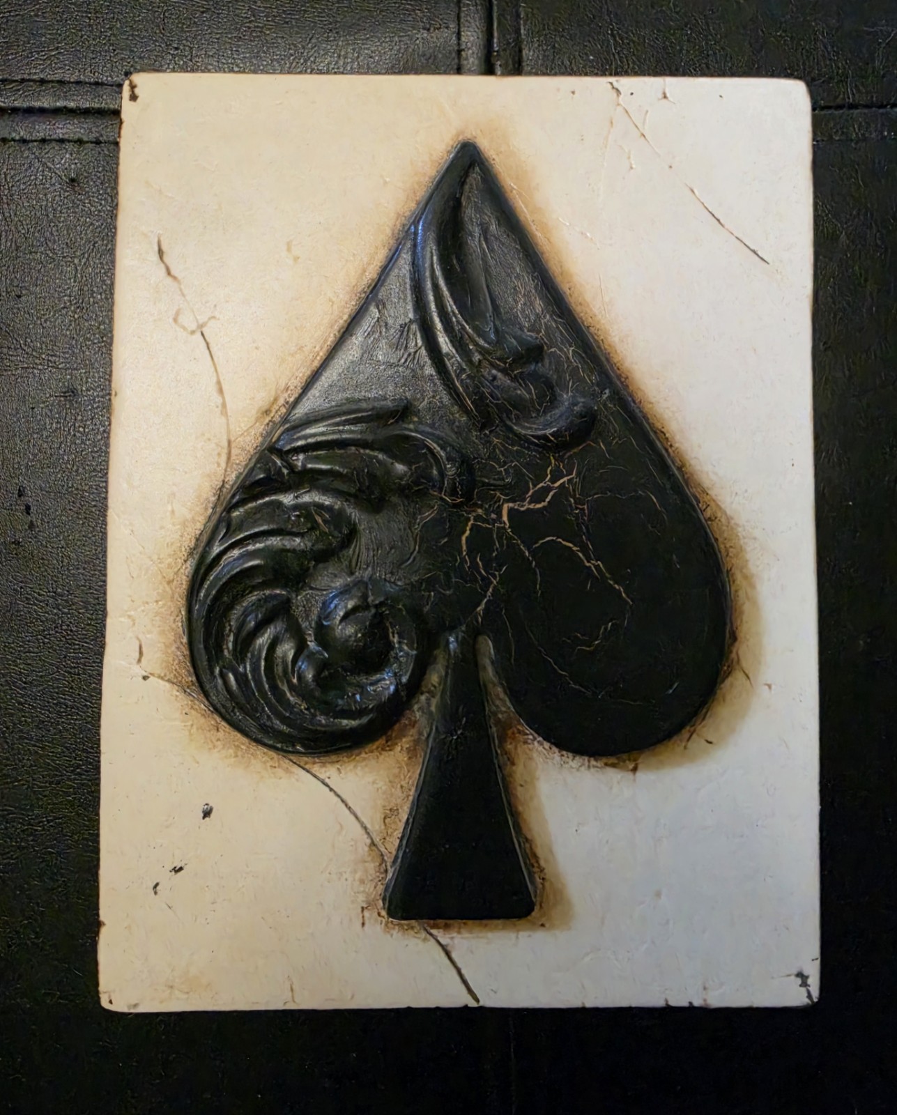 Sid Dickens T-154 Black Spade Wall Tile