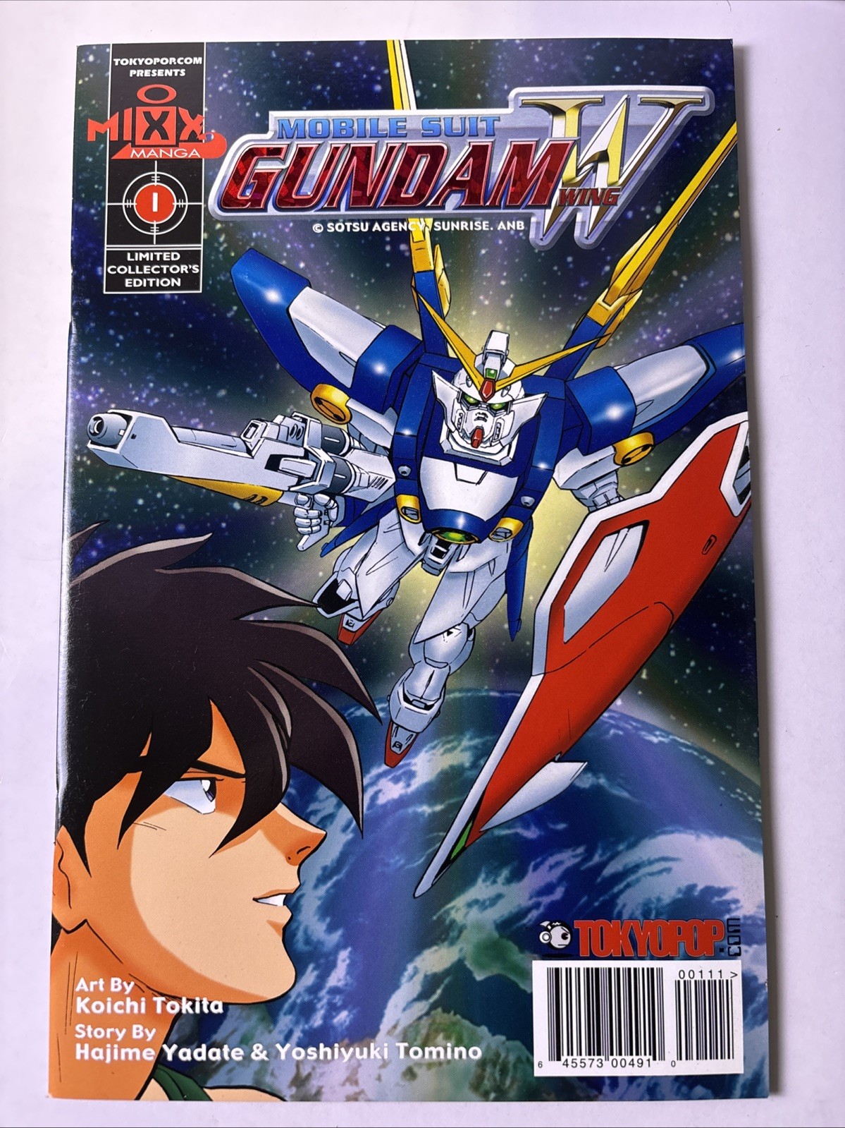 Mobile Suit Gundam Wing #1 Newsstand Mixx Tokyopop Convention Variant 2000