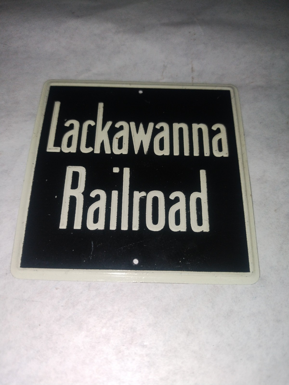 Post Cereal metal railroad signs. Buyer choice.