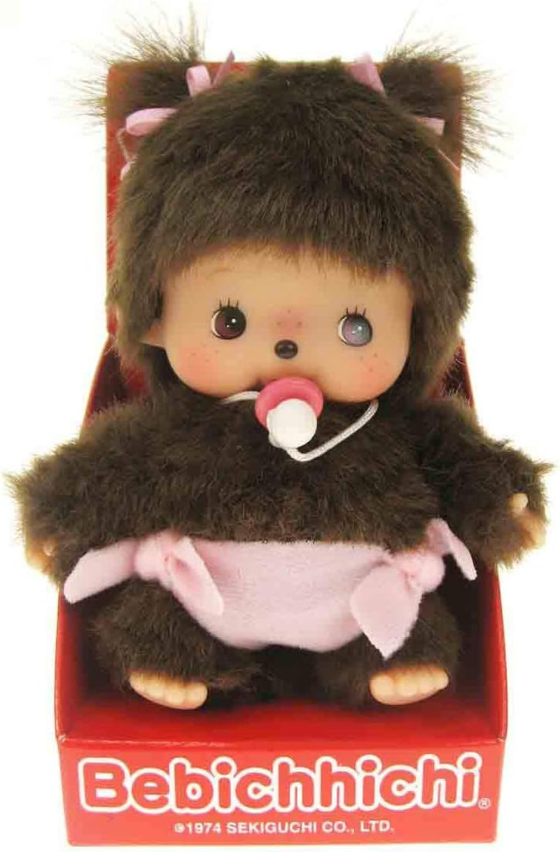 Monchhichi Classic Bebichhichi Plush Toy – Girl Europe