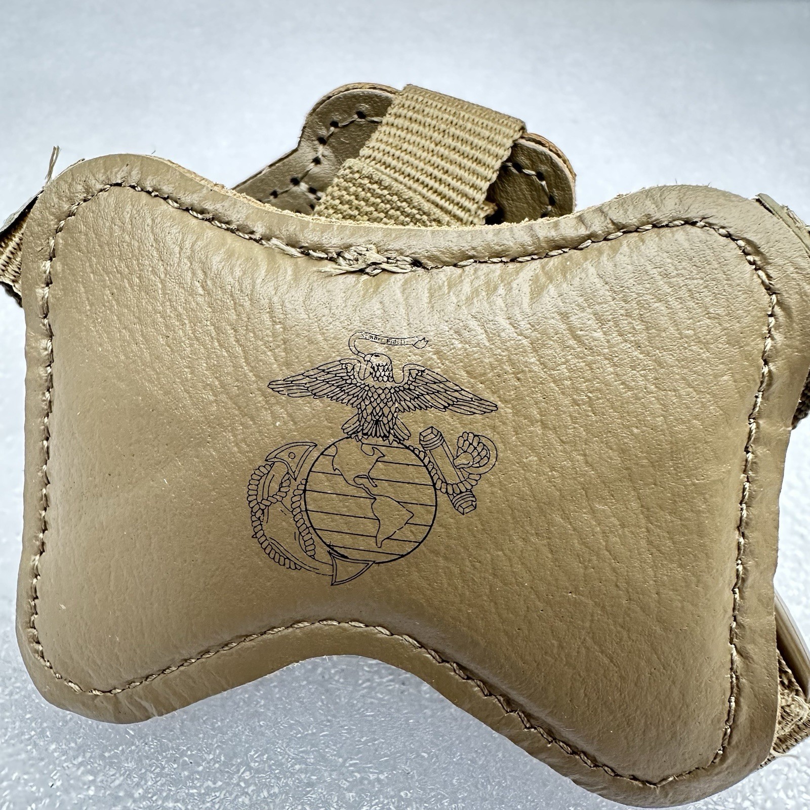 XL USMC LWH Lightweight Helmet 4-Point Chinstrap Harness Marines Coyote Brown