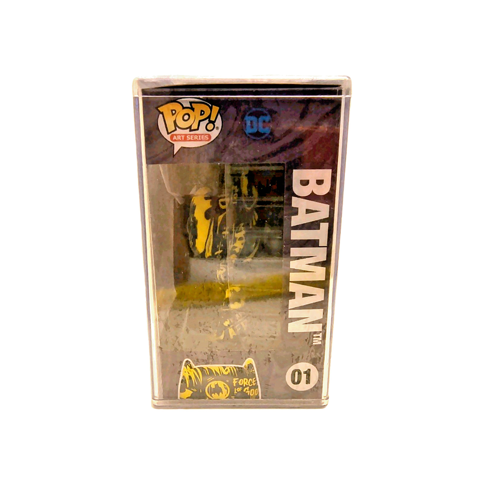 Funko DC Comics Batman Art Series #01 Yellow & Black Target Ex Mint w/Protector