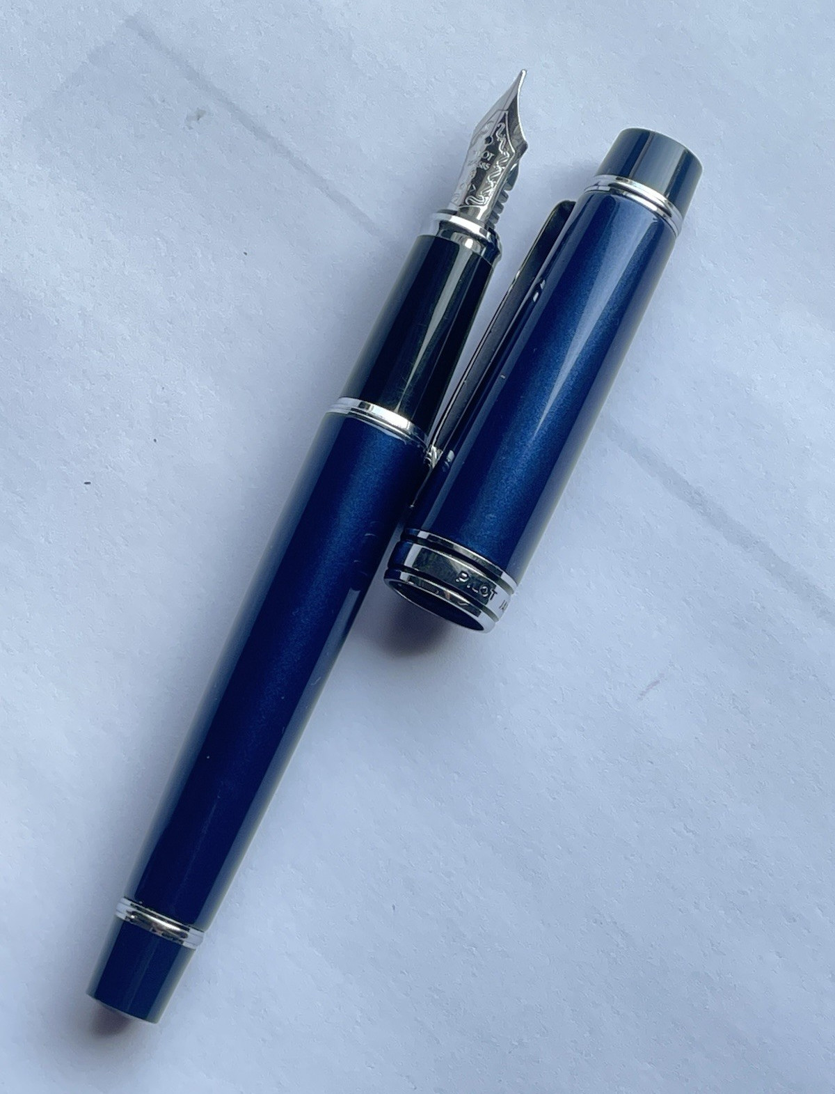 Pilot Stargazer Fountain Pen | Sapphire Blue | Medium (M) 14K Nib