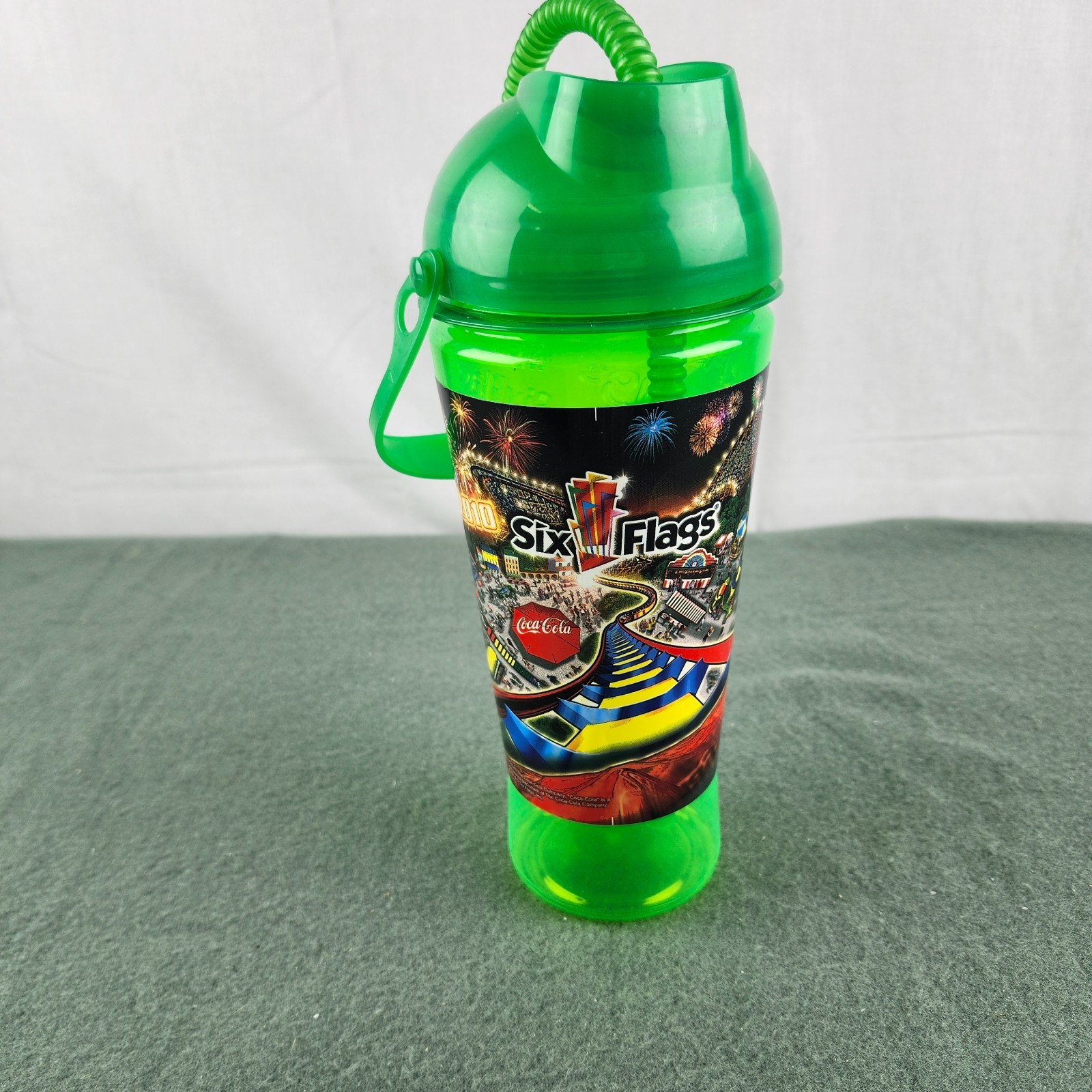 Vintage Six Flags Parks 2010 All Season All Six Flag Parks Drink Cup