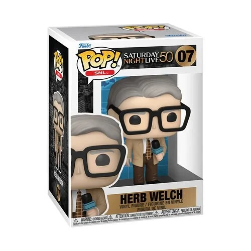 SNL 50th Anniversary Herb Welch Funko Pop! Vinyl Figure #07 New!