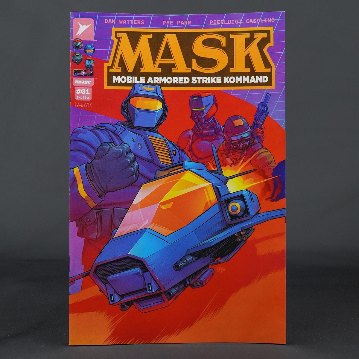 MASK #1 2nd ptg Cvr B Image Comics 2026 0526IM8060 (W) Watters (A/CA) Parr