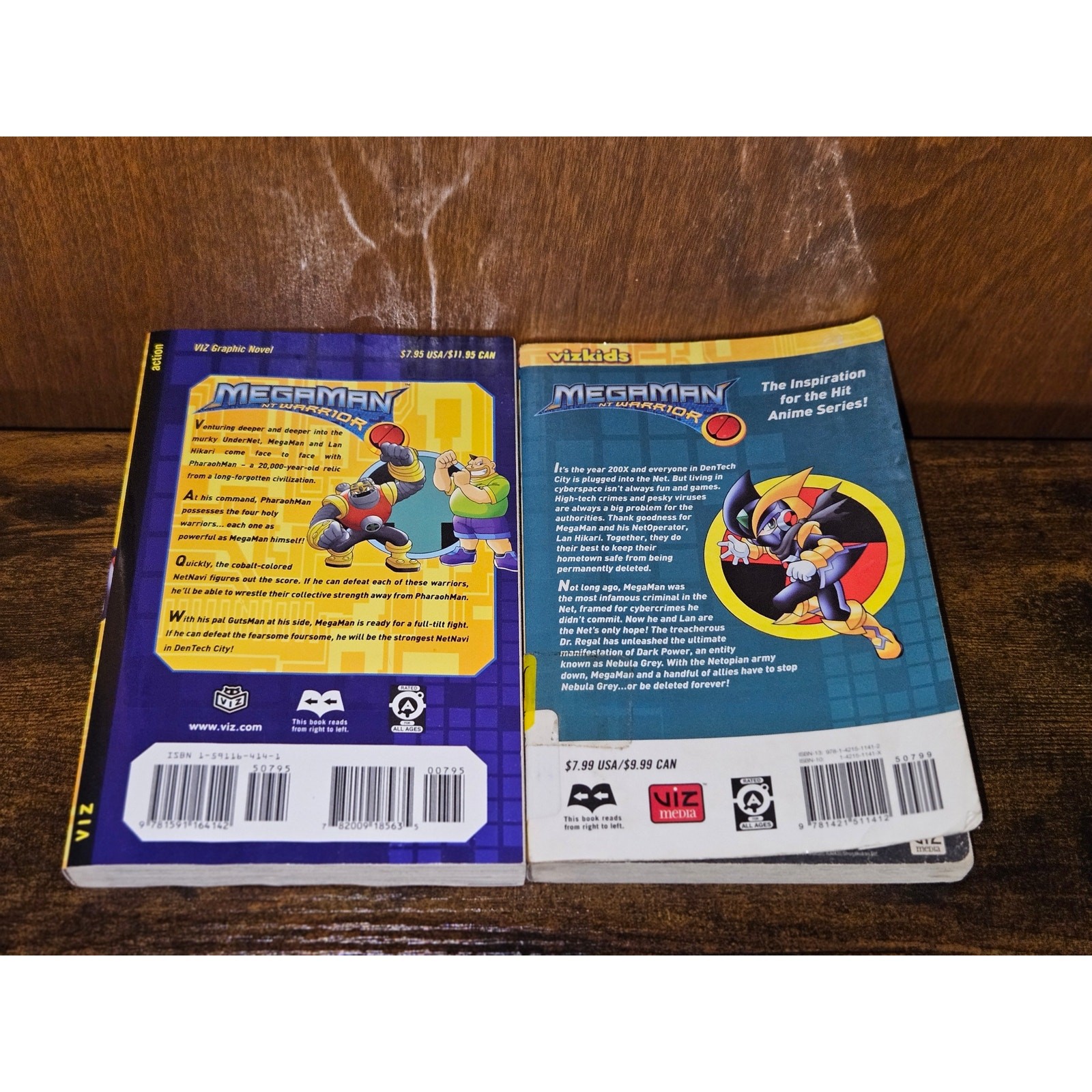 MegaMan NT Warrior Vol. 3 & 11