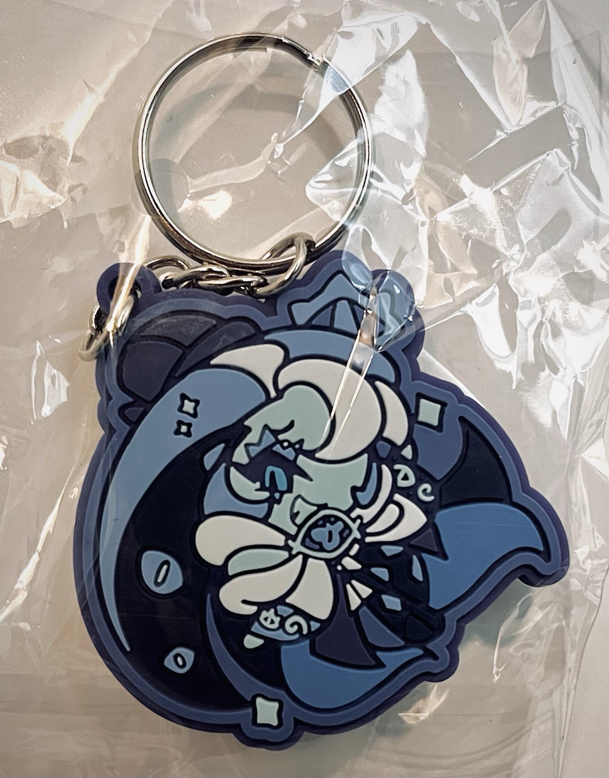 Shadowmilk Cookie Rubber Metal Key Ring Charm (Sealed)