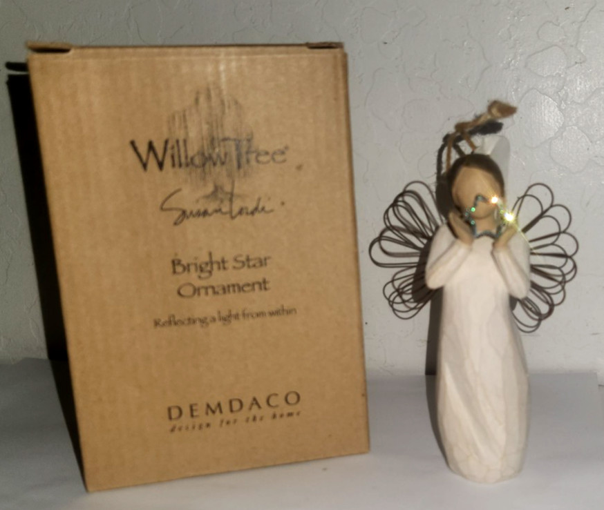 Willow Tree Bright Star Ornament Demdaco Susan Lordi 26178 w/Box