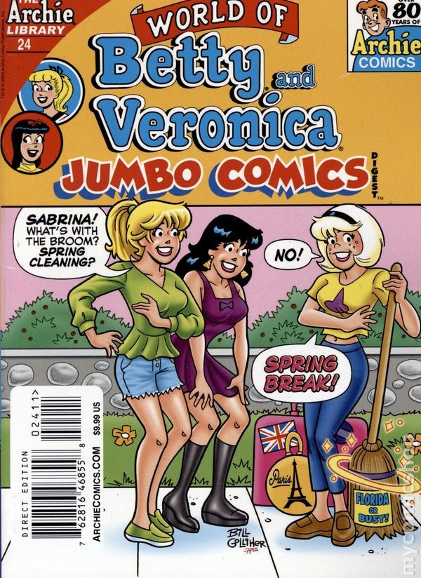 World of Betty and Veronica Jumbo Comics Digest #24 VF 2023 Stock Image