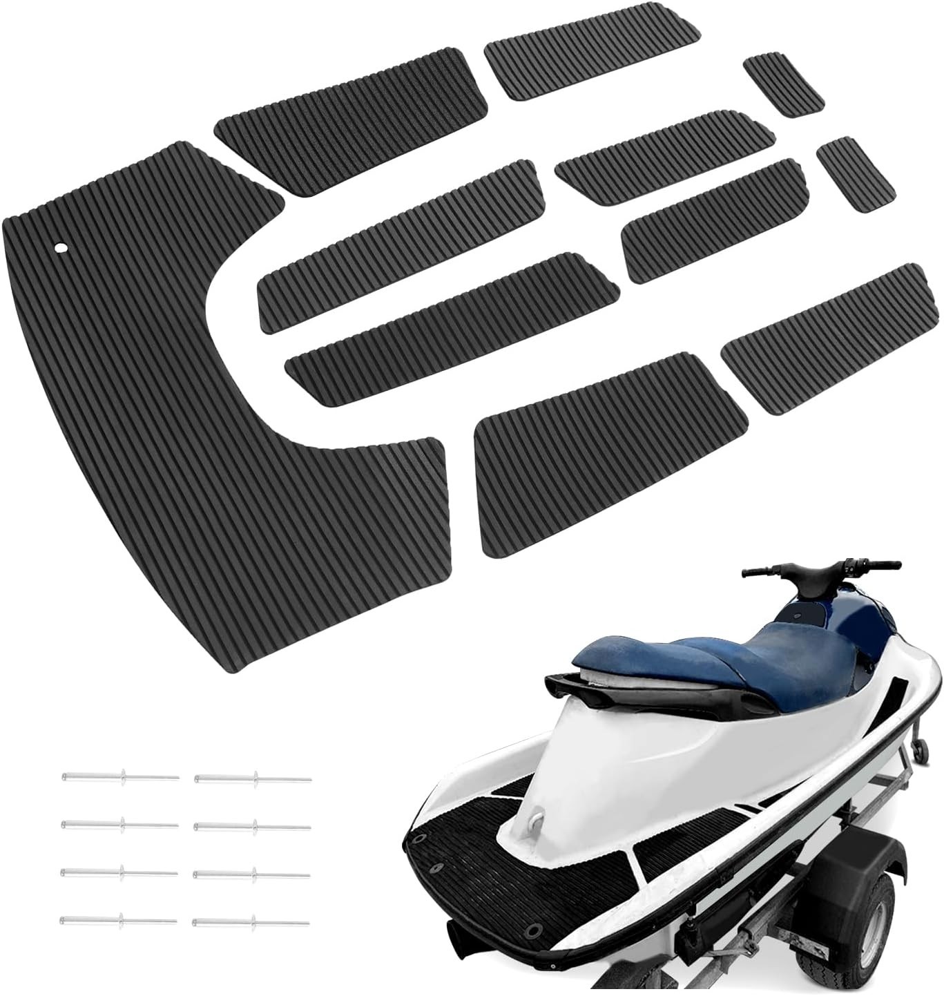 Mat Compatible with 1997-2000 Yamaha Wave Runner 760 GP 1200 800 760 Foot Pad B