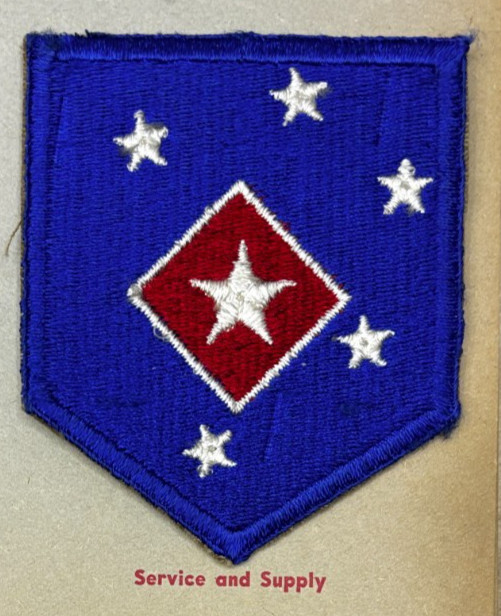 Kay Adams Collection WW 2 USMC 1st MAC Service & Supply Inv# KA402