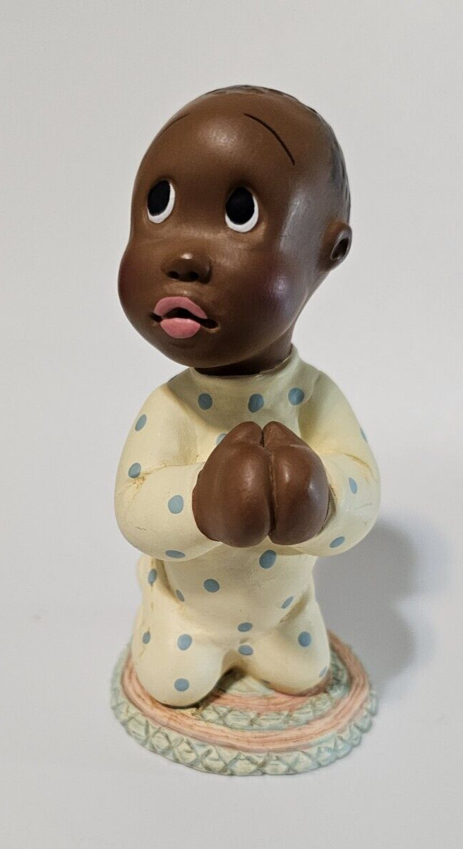 Enesco 1995 June Somerford Li’l Pee Wee & Boogie Boy 167916 Bedtime Prayer