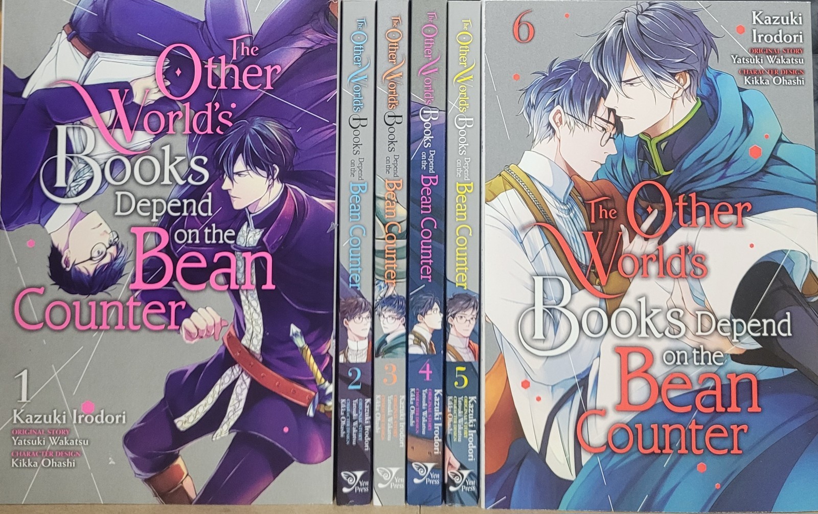 The Other World’s Books Depend on the Bean Counter Manga Vol 1-6 English YP New