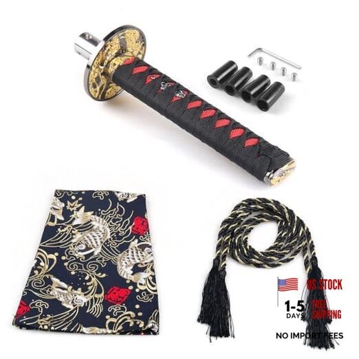 200MM JDM Katana Samurai Sword Shift Knob Shifter with Dust Cover