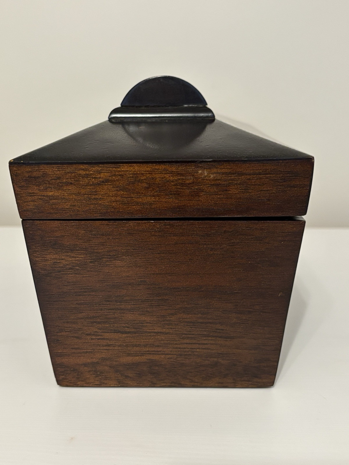 Vintage Froelich Furniture Collection Sarcophagus Regency English Tea Box Caddy