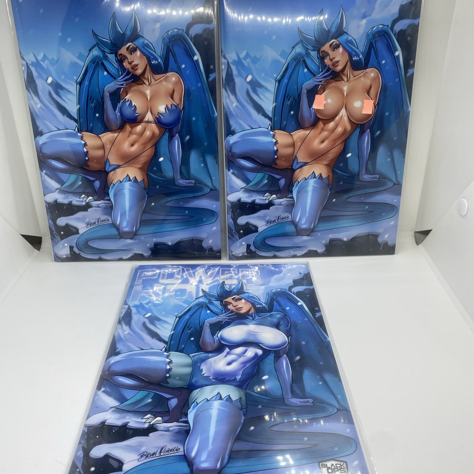 Power Hour #2 Brian Miroglio Bikini Virgin Articuno Pokémon Publisher Copy Lot
