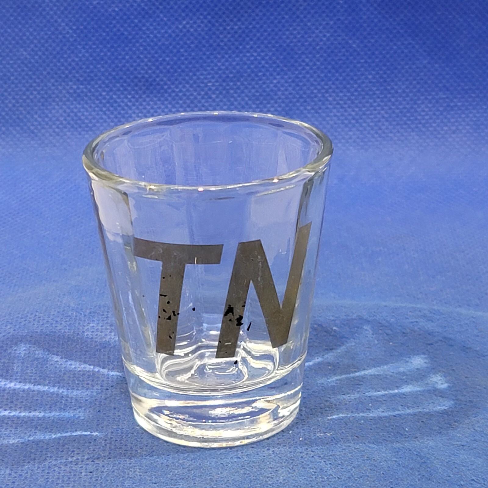 TN Monogram Vintage Collectible Shot Glass