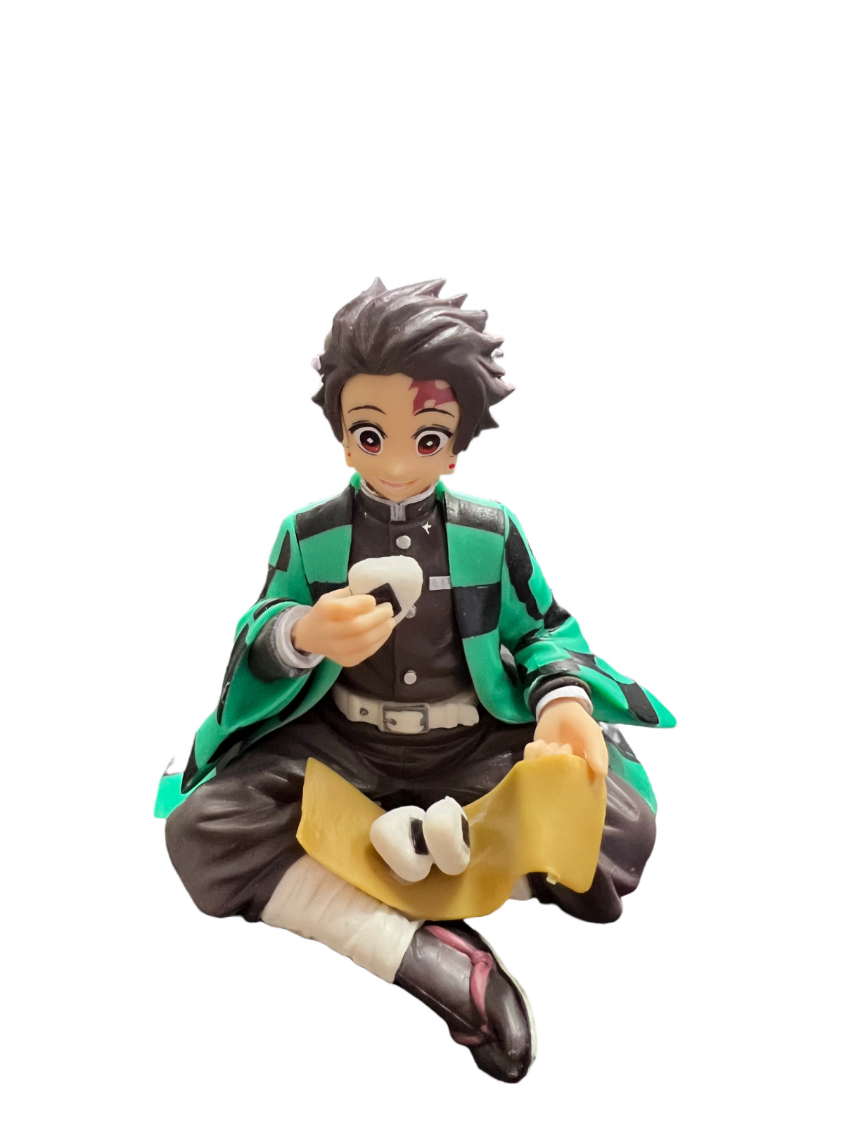 Demon Slayer Nezuko Inosuke Tanjiro Zenitsu Perching Figures Rice Balls Anime
