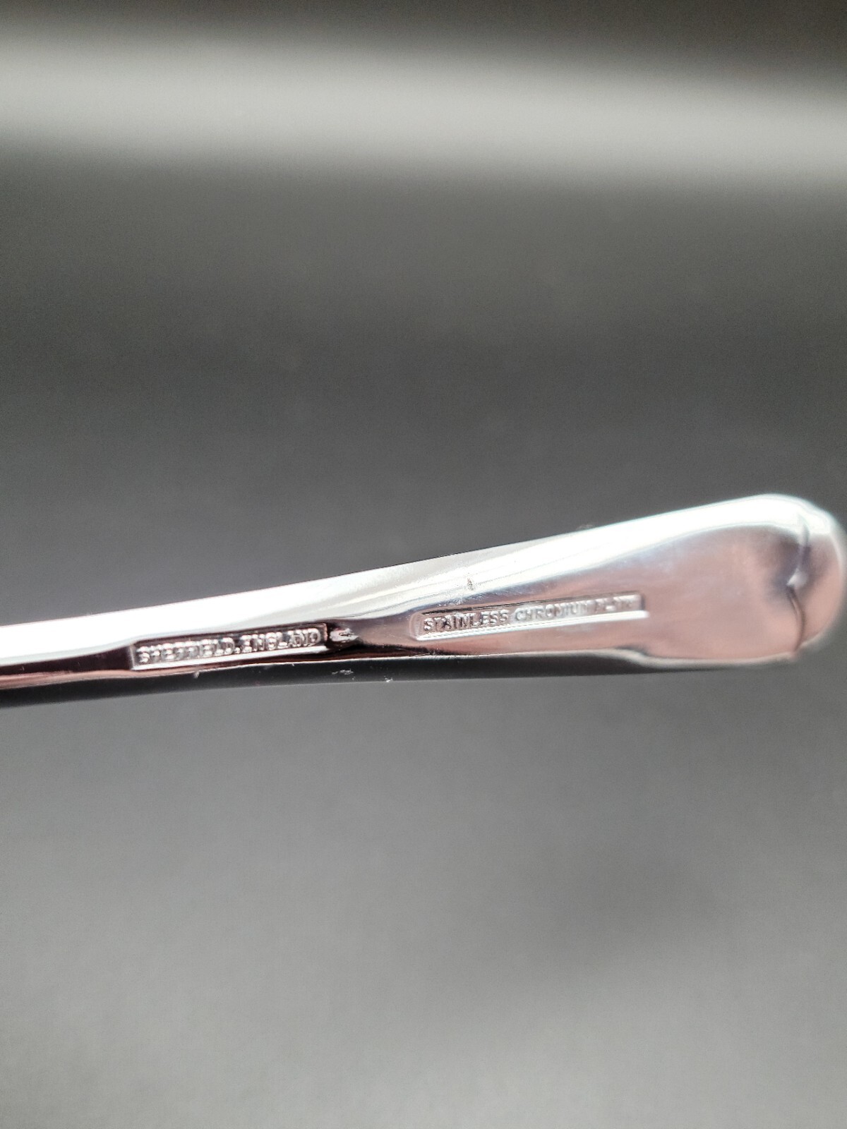 Sheffield England Salad Serving Fork Stainless Chromium-plated 8” Spork