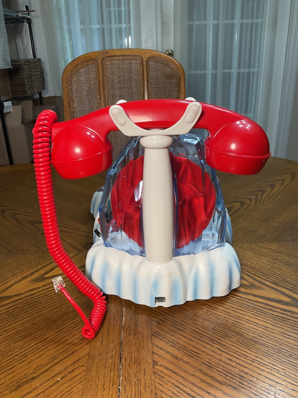 Vtg Coca Cola Animated Polar Bear Ice Skating Iceberg Telephone NEW