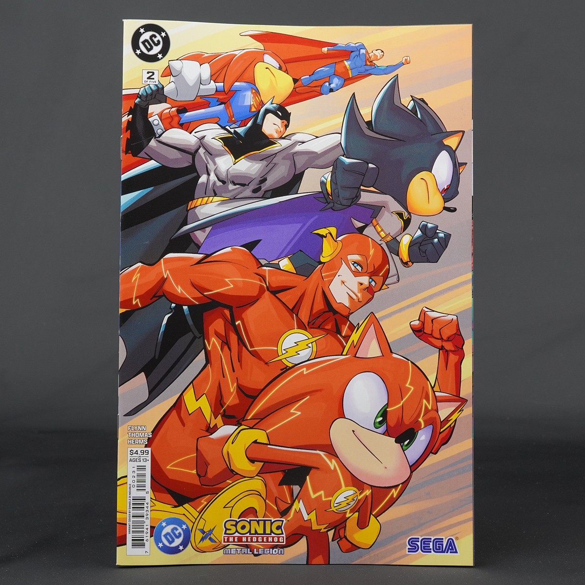 DC x Sonic The Hedgehog METAL LEGION #2 Cvr C DC Comics 2026 2C (CA) Di Nicuolo