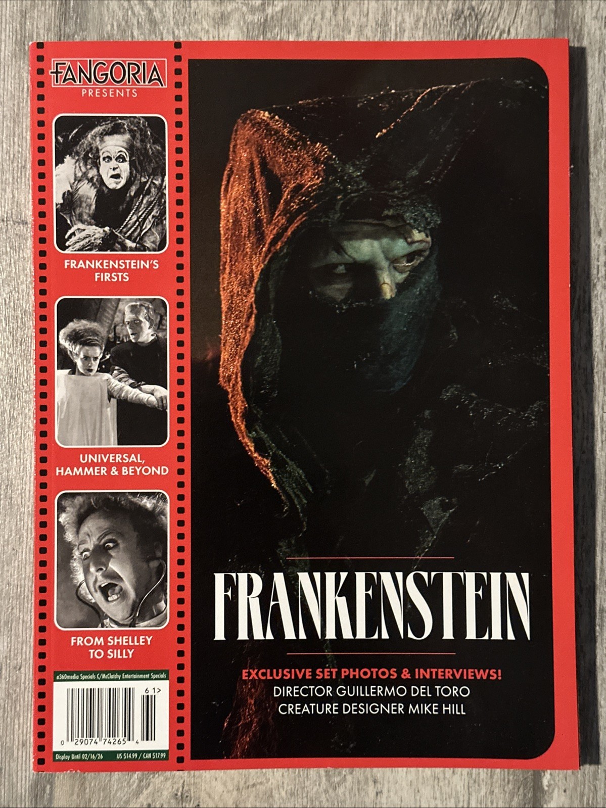 FANGORIA Magazine FRANKENSTEIN Dec 2025