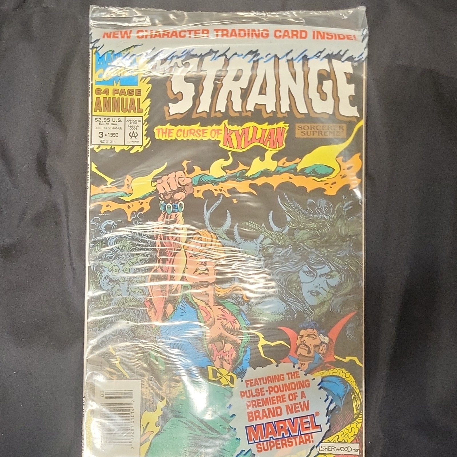 Marvel Strange Annual #3 (1993) Curse of Kyllian Polybagged Variant Roy Thomas