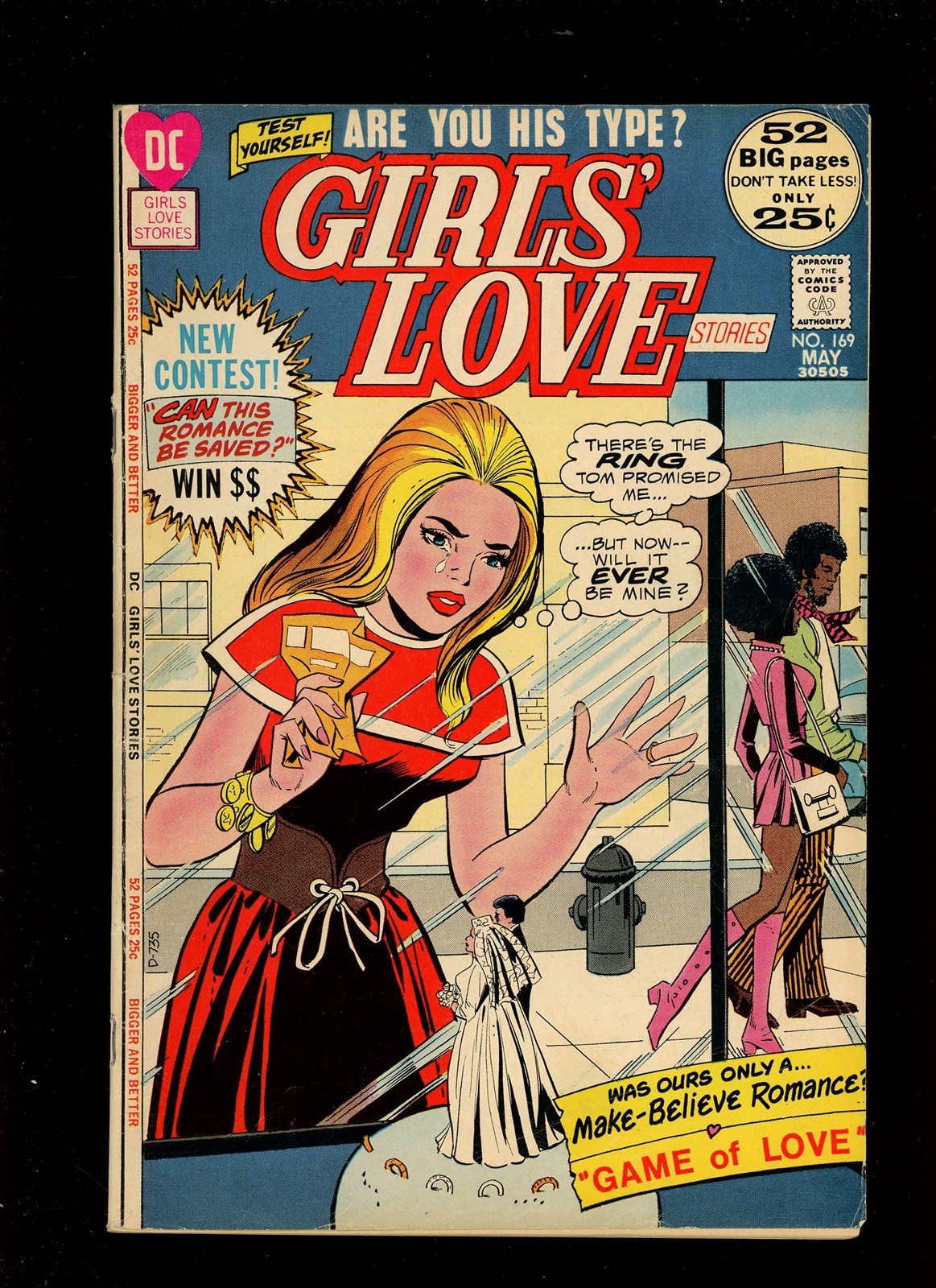 Girls Love Stories #169 1972 GD/VG 3.0 High Definition Scans**