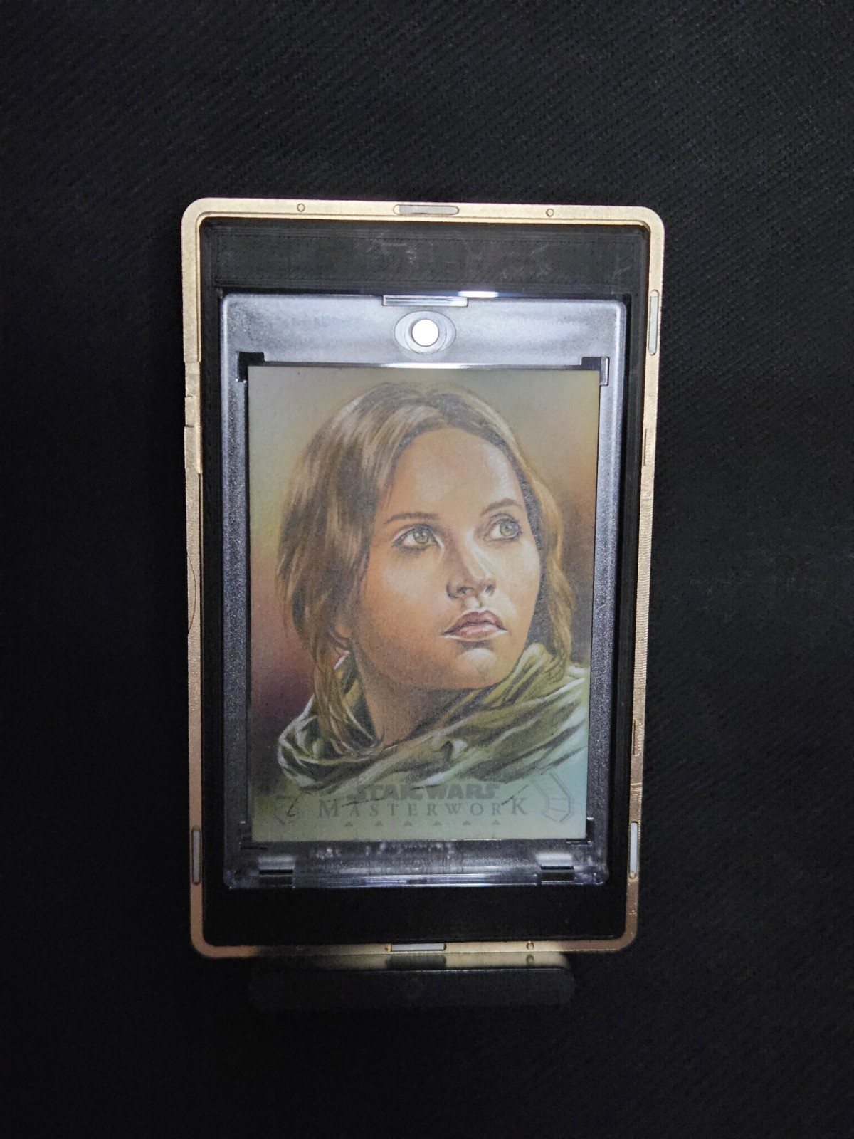 2020 Topps Star Wars Masterwork 1 of 1 Jyn Erso Sketch Card by Huy Truong