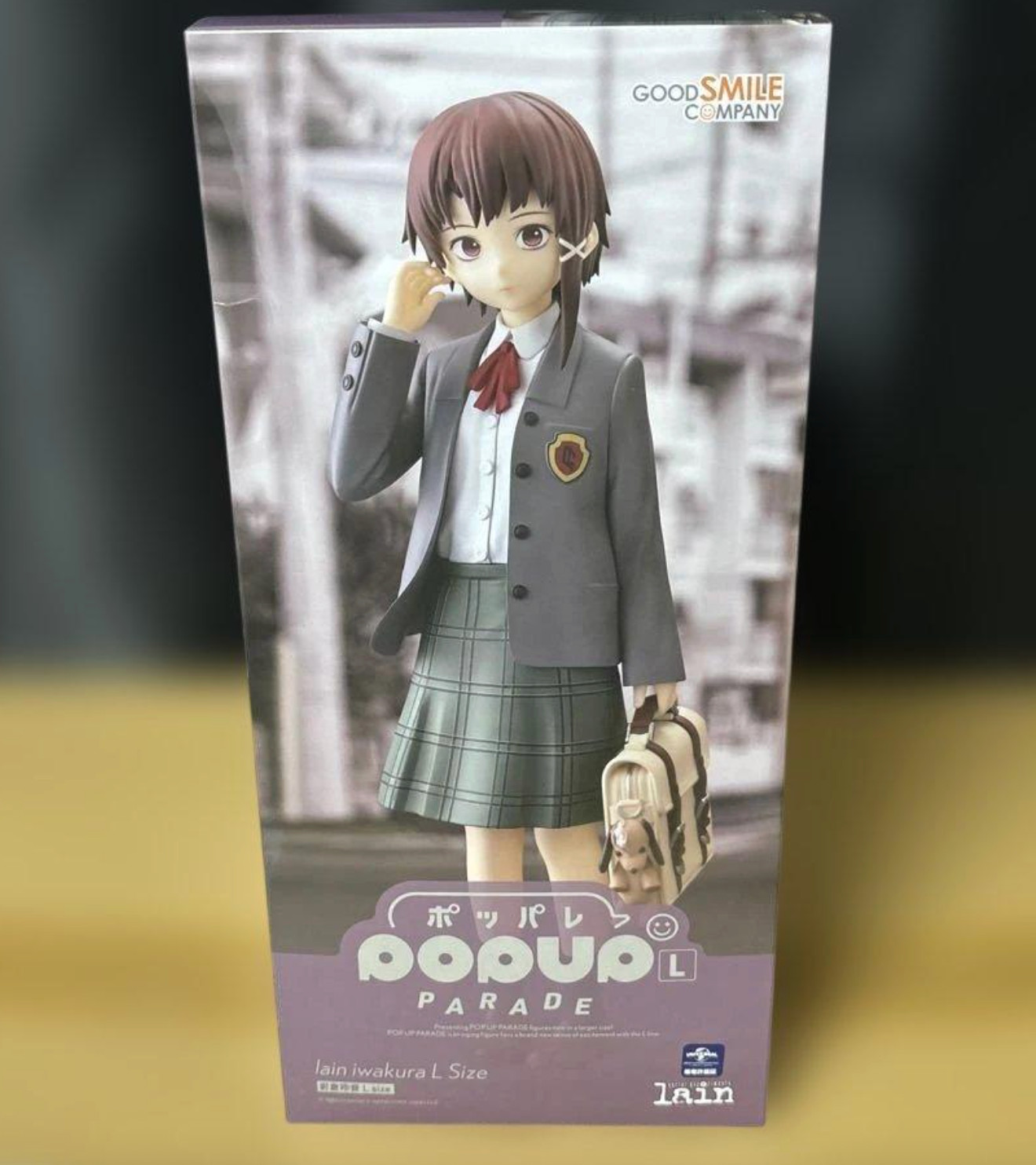 POP UP PARADE serial experiments lain Lain Iwakura L size Complete Figure New